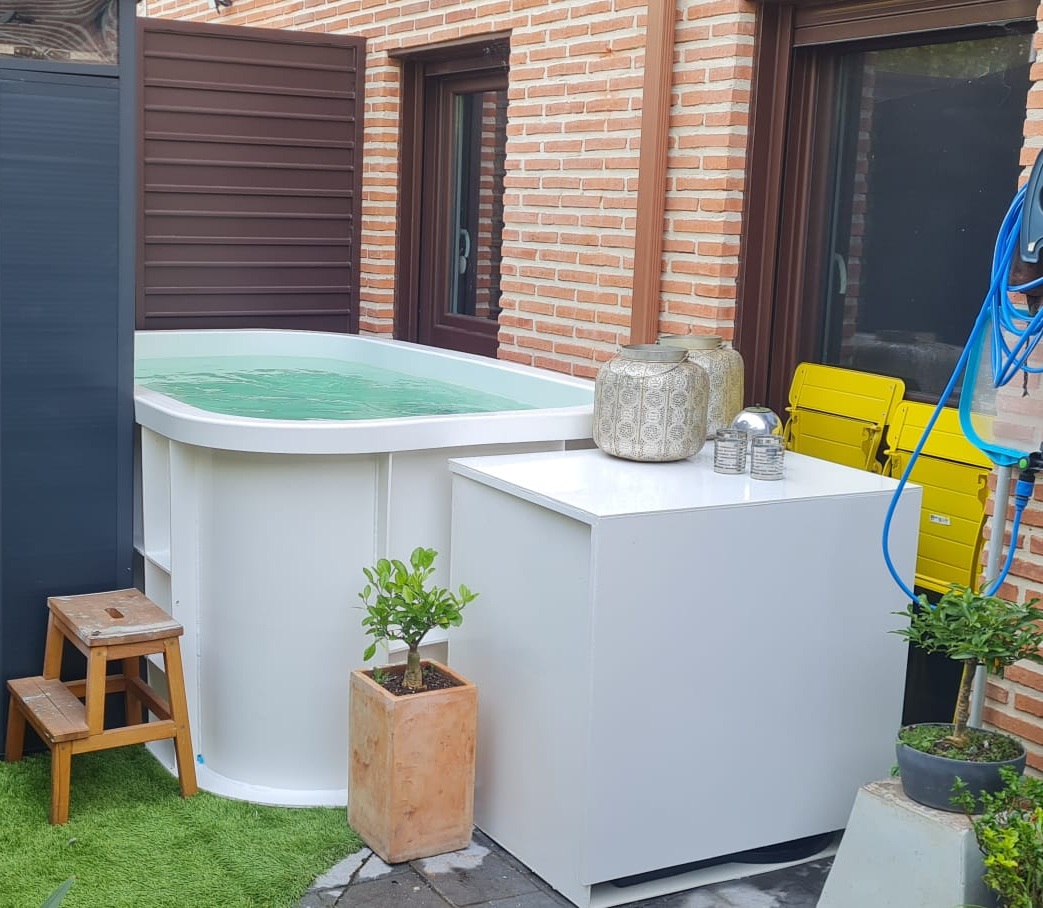 Mini piscina para terrazas